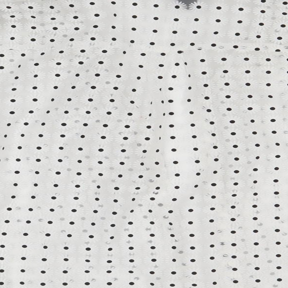New Look Womens White Floral  Basic Button-Up Size 8