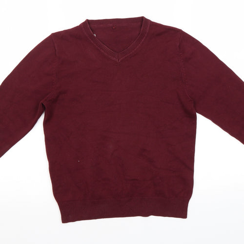George Boys Pink   Pullover Jumper Size 7-8 Years