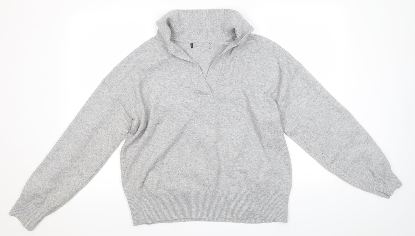M&S Mens Grey   Pullover Jumper Size M