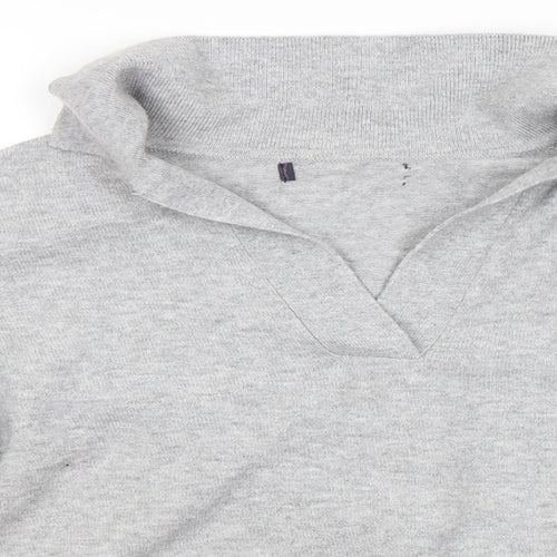 M&S Mens Grey   Pullover Jumper Size M