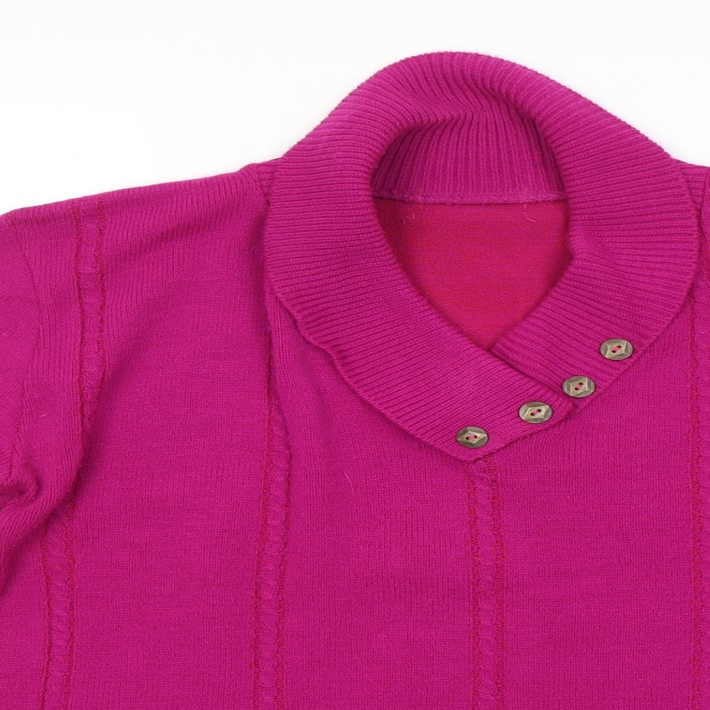 Preworn Womens Pink   Pullover Jumper Size L