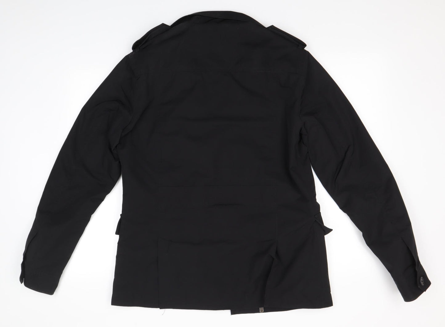 NEXT Mens Black   Overcoat Coat Size M