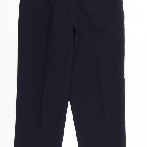 Sarah Hamilton Womens Blue   Dress Pants Trousers Size 10 L27 in