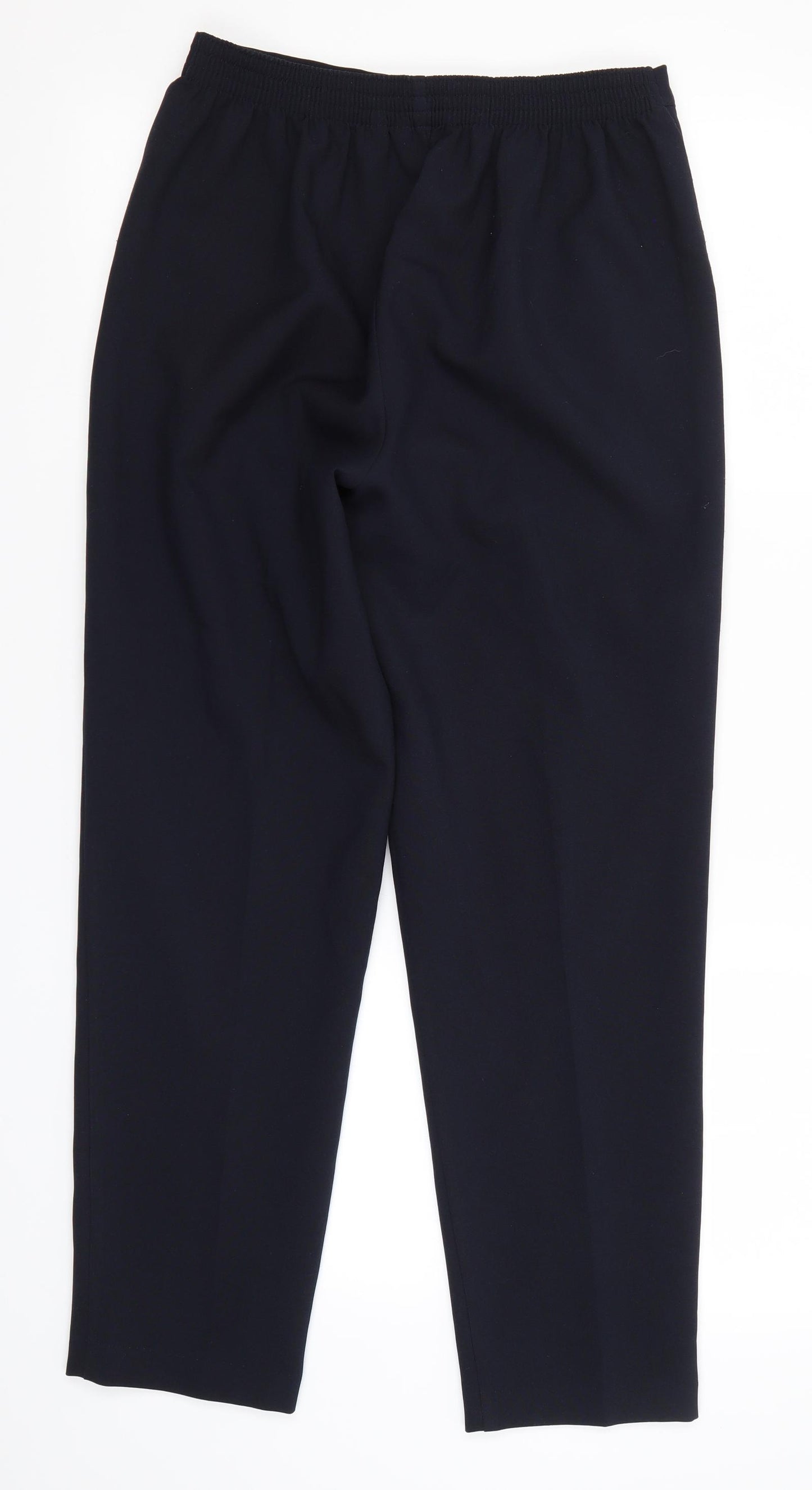 Sarah Hamilton Womens Blue   Dress Pants Trousers Size 10 L27 in
