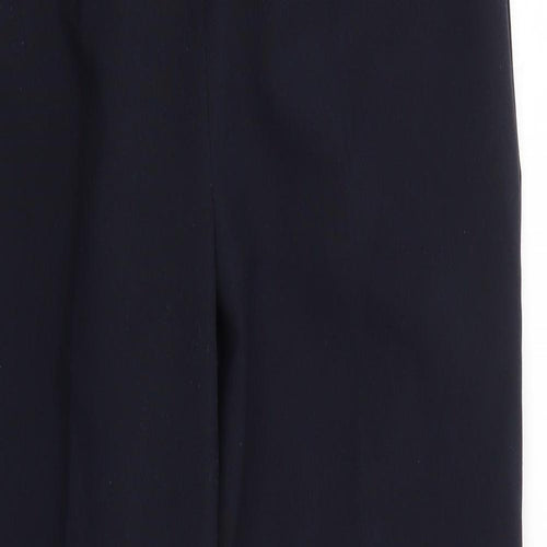 Sarah Hamilton Womens Blue   Dress Pants Trousers Size 10 L27 in