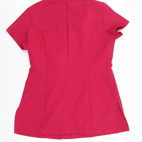 Simon Jersey Womens Pink   T-Shirt Dress  Size 14