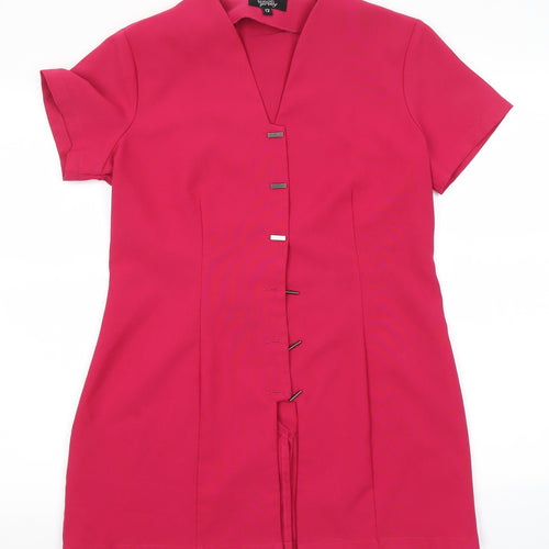 Simon Jersey Womens Pink   A-Line  Size 12