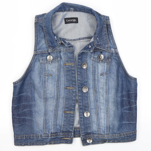 George Womens Blue   Jacket  Size 8