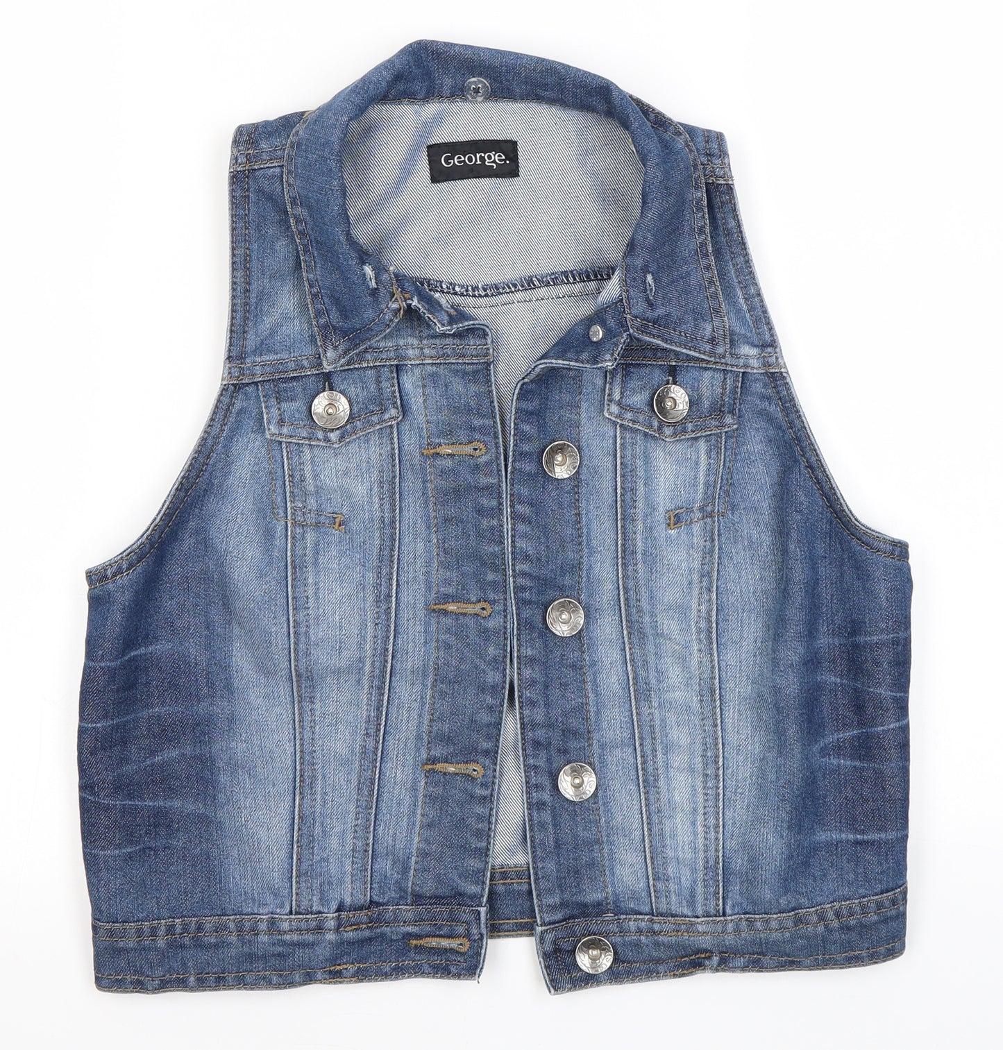George Womens Blue   Jacket  Size 8