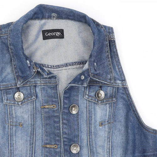 George Womens Blue   Jacket  Size 8