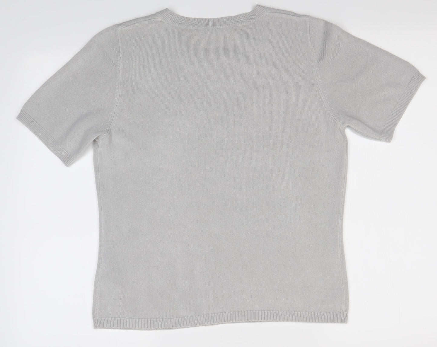 M&S Womens Grey   Pullover Jumper Size 12