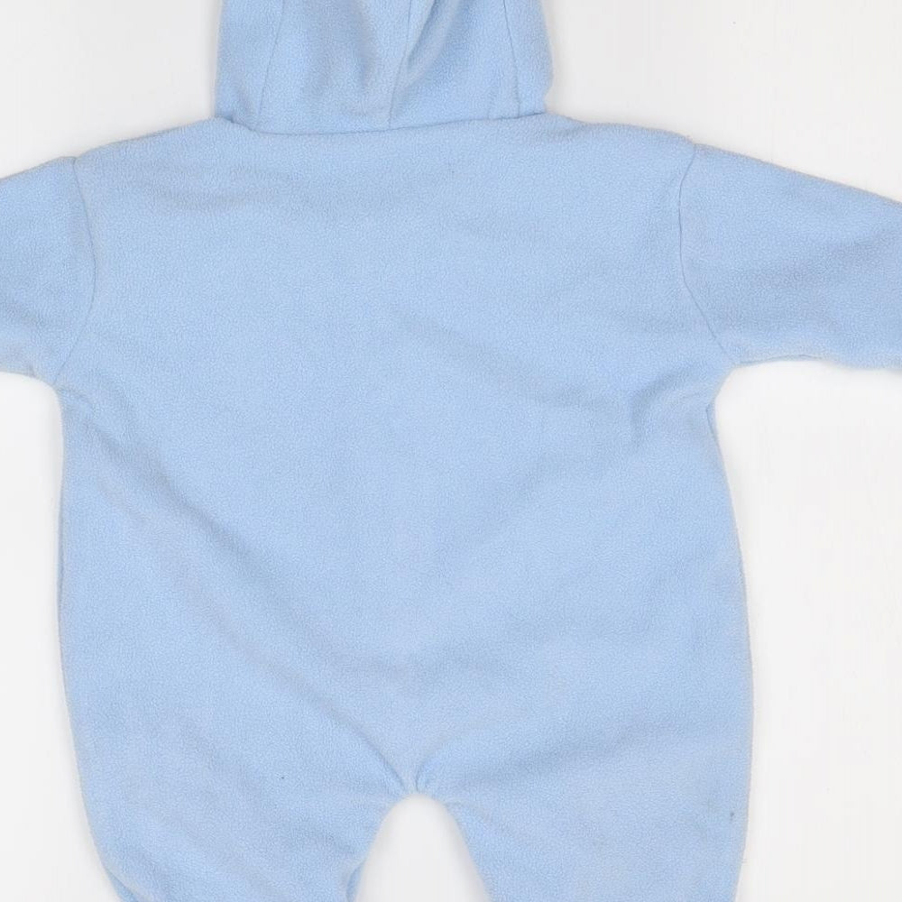 Preworn Baby Blue   Babygrow One-Piece Size 3-6 Months