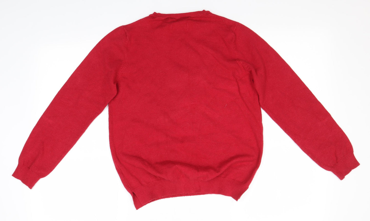 F&F Womens Red   Pullover Jumper Size 12  - Christmas