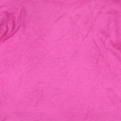 M&S Womens Pink   Pullover Jumper Size 12