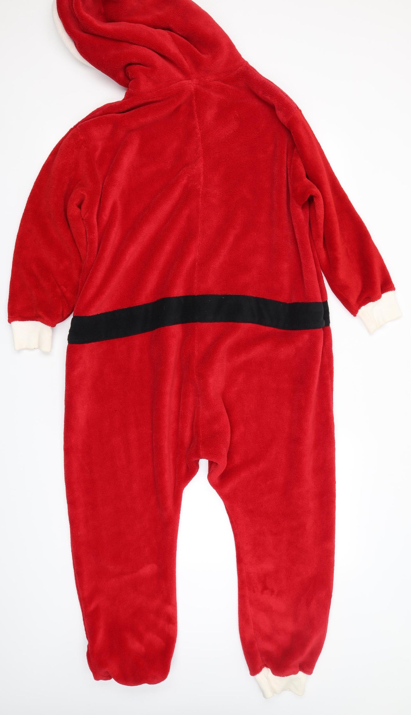 NEXT Boys Red Solid   One Piece Size 9-10 Years  - Christmas Santa