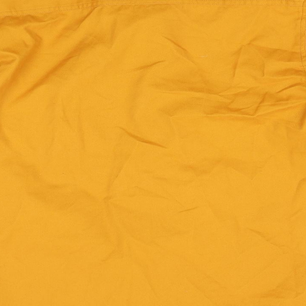 Hymn Mens Yellow   Overcoat Coat Size M