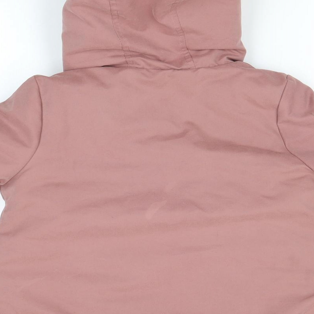 George Girls Pink   Overcoat Coat Size 3-4 Years