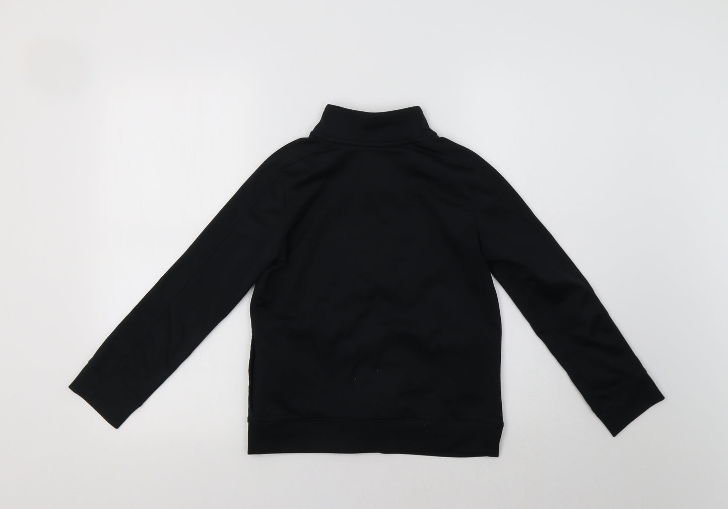 Under armour Girls Black   Full Zip Sweatshirt Size 8-9 Years