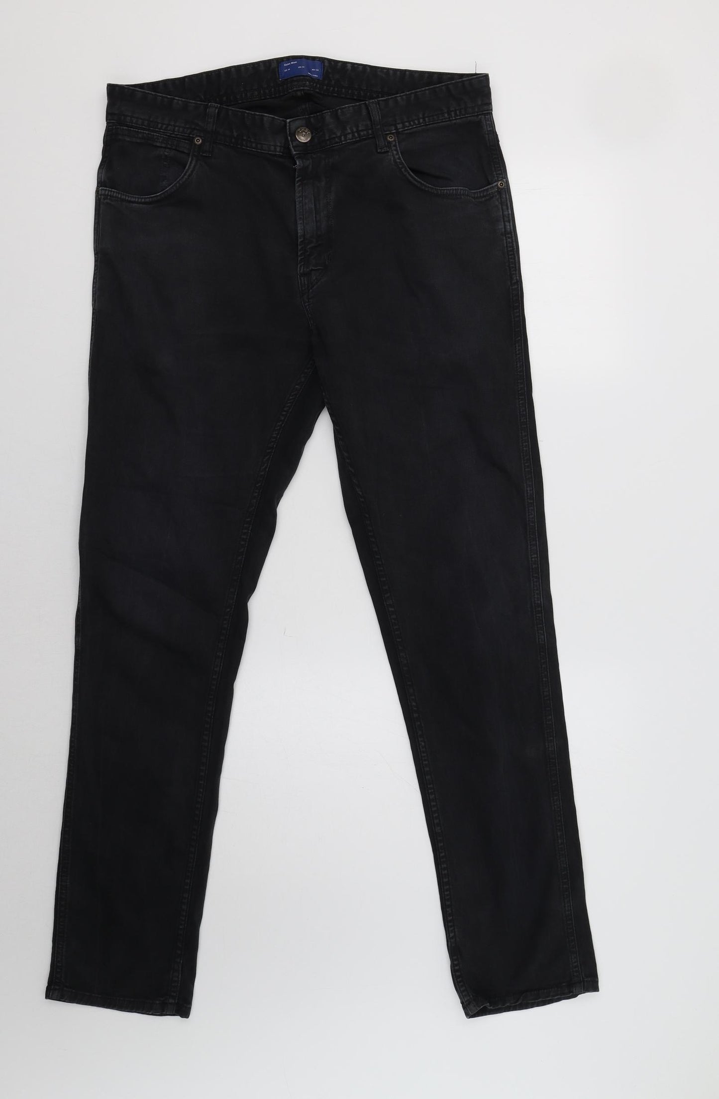 Zara Mens Black   Skinny Jeans Size 34 L32 in