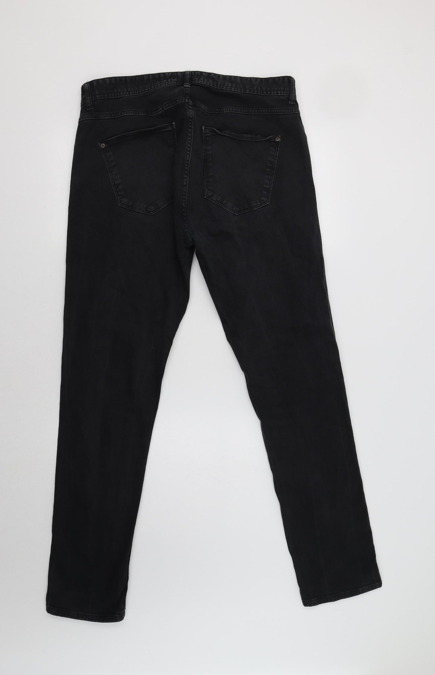 Zara Mens Black   Skinny Jeans Size 34 L32 in