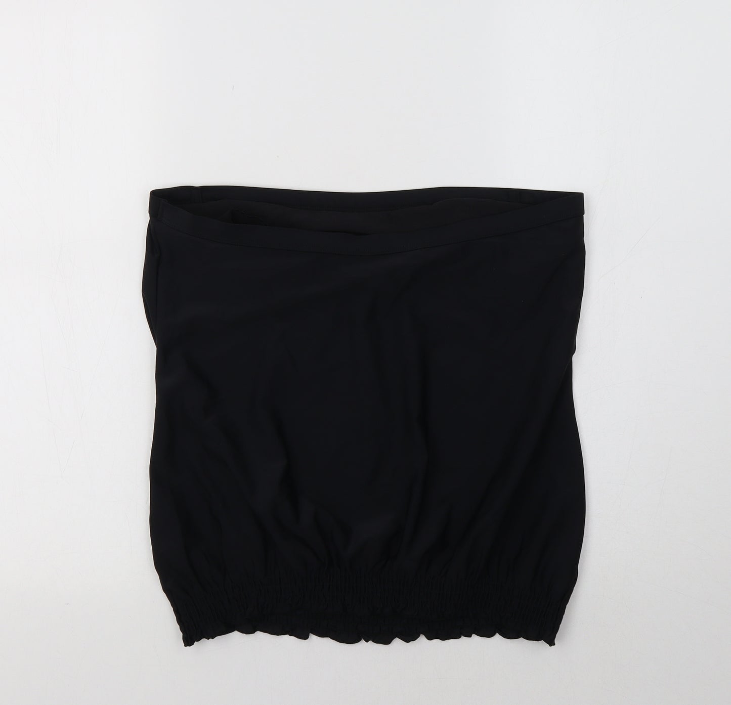 Very Womens Black   Cropped Blouse Size 14