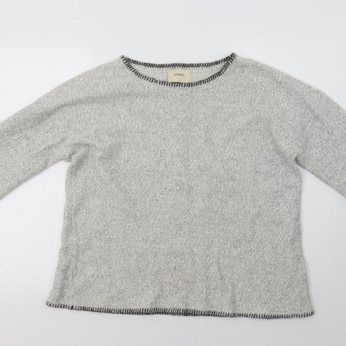 Papaya Womens Grey   Pullover Jumper Size L