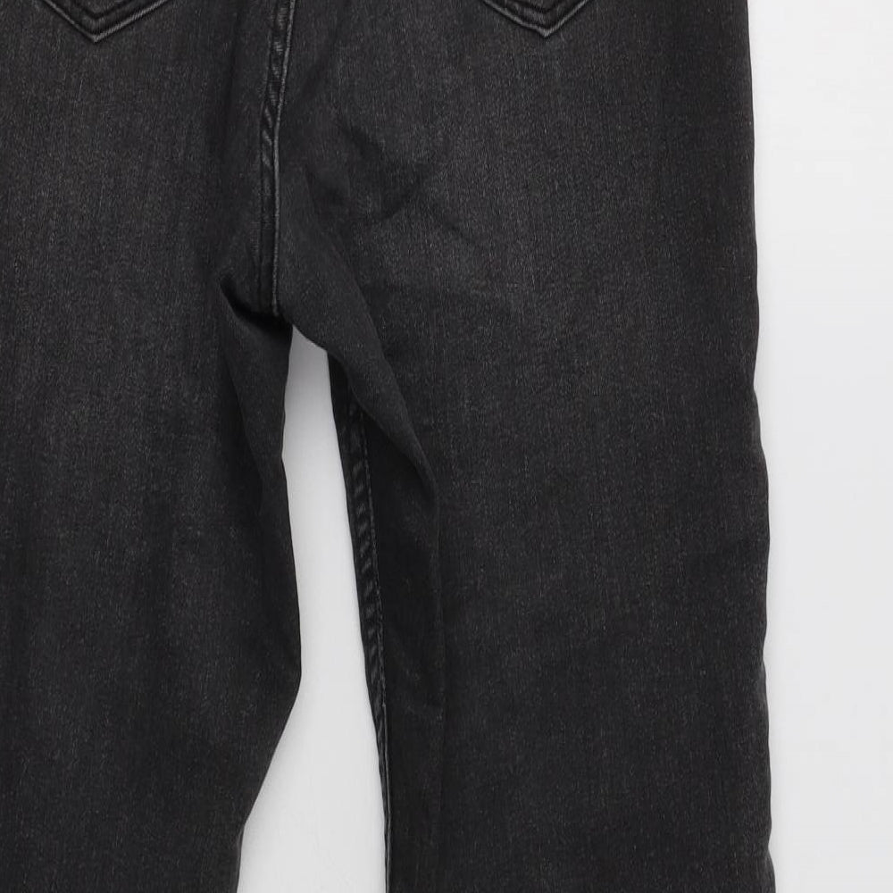 H&M Womens Grey   Skinny Jeans Size 10 L30 in