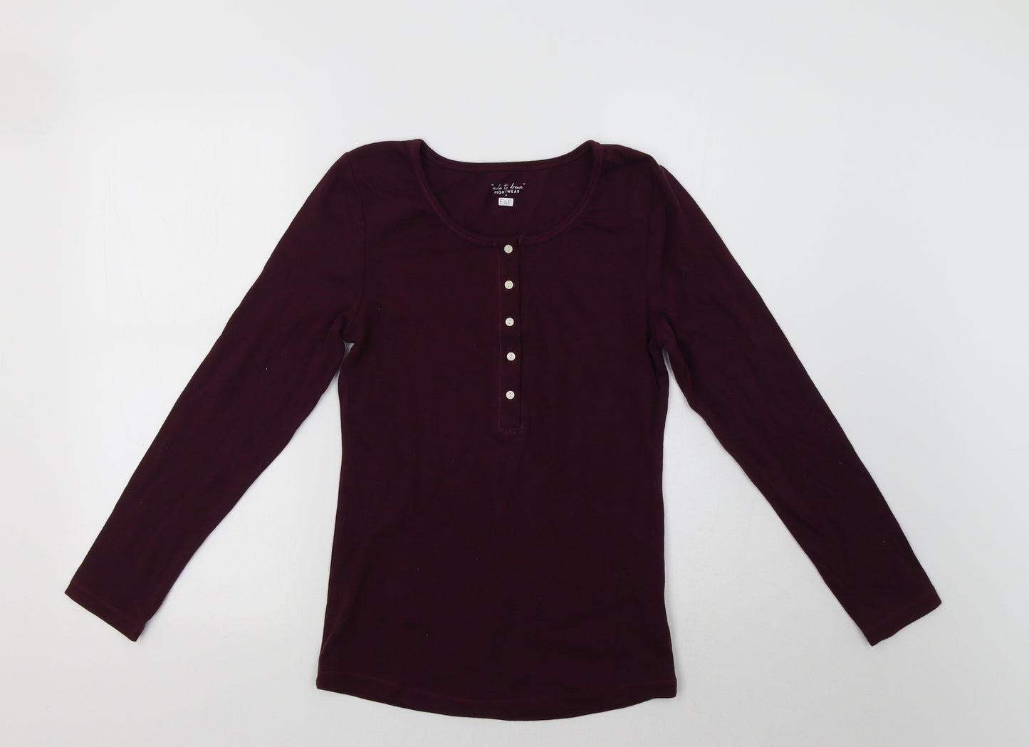 F&F Womens Purple   Top Pyjama Top Size M