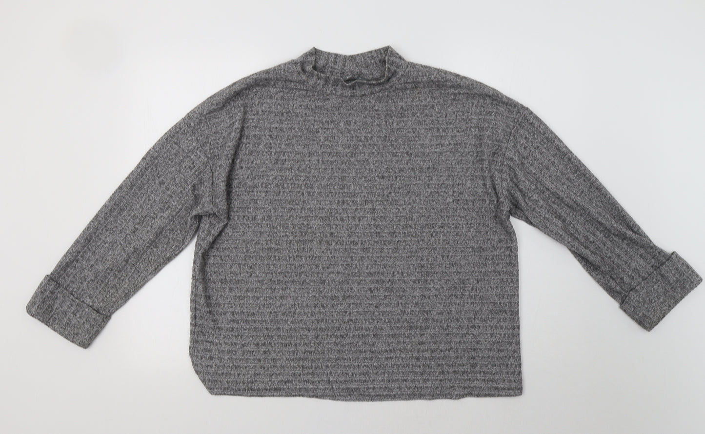 Nutmeg Womens Grey   Pullover Jumper Size 16