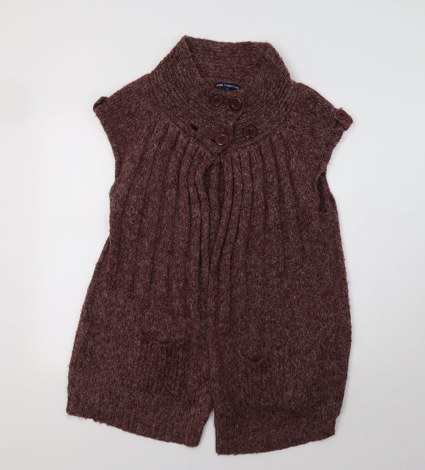 Store Twenty One Womens Purple   Cardigan Jumper Size L