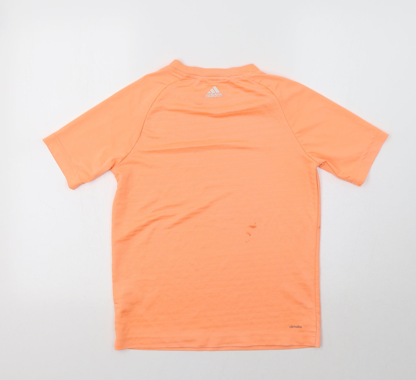 adidas Girls Orange   Jersey T-Shirt Size 10-11 Years