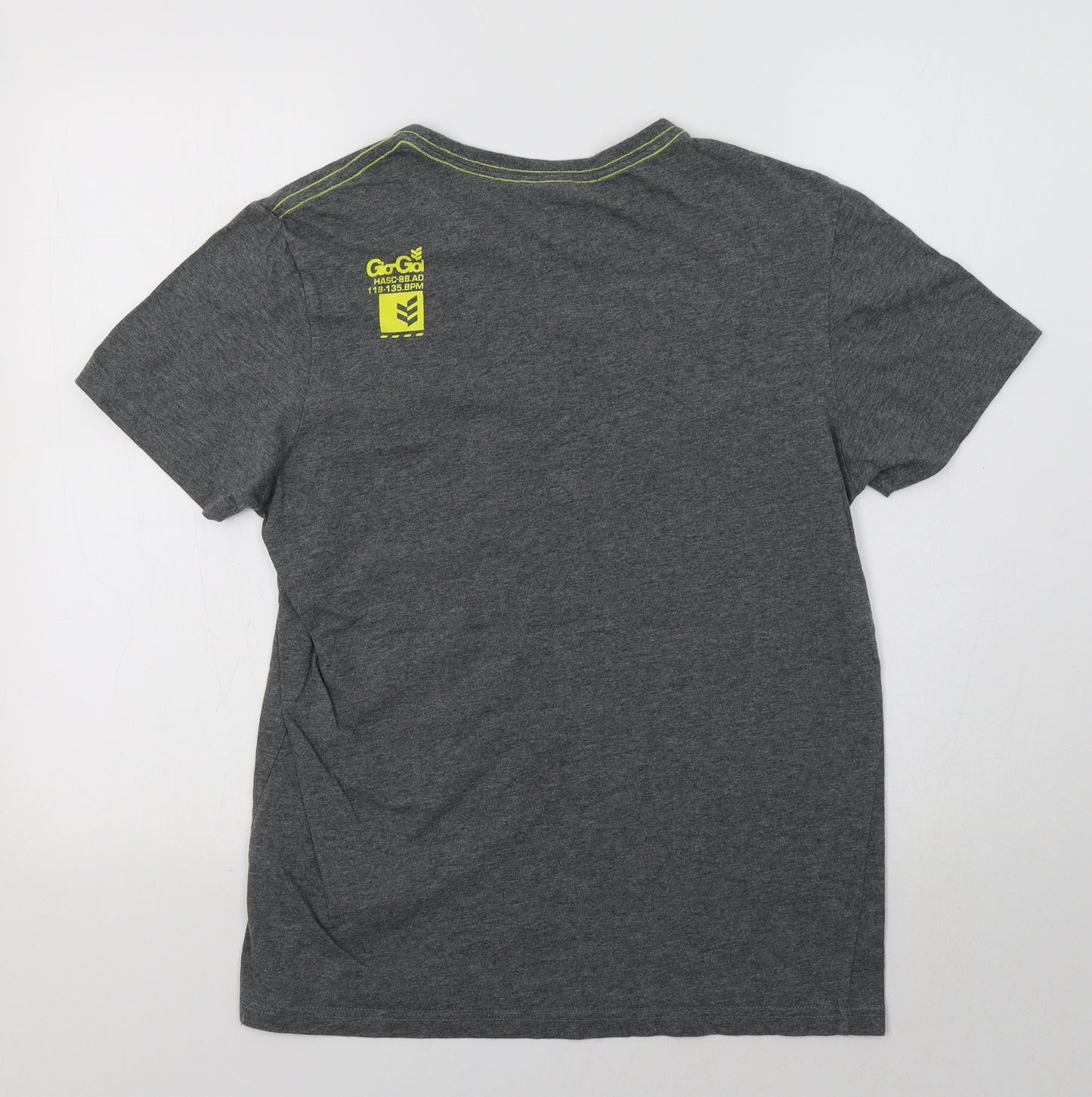 Gio-Goi Womens Grey   Basic T-Shirt Size M