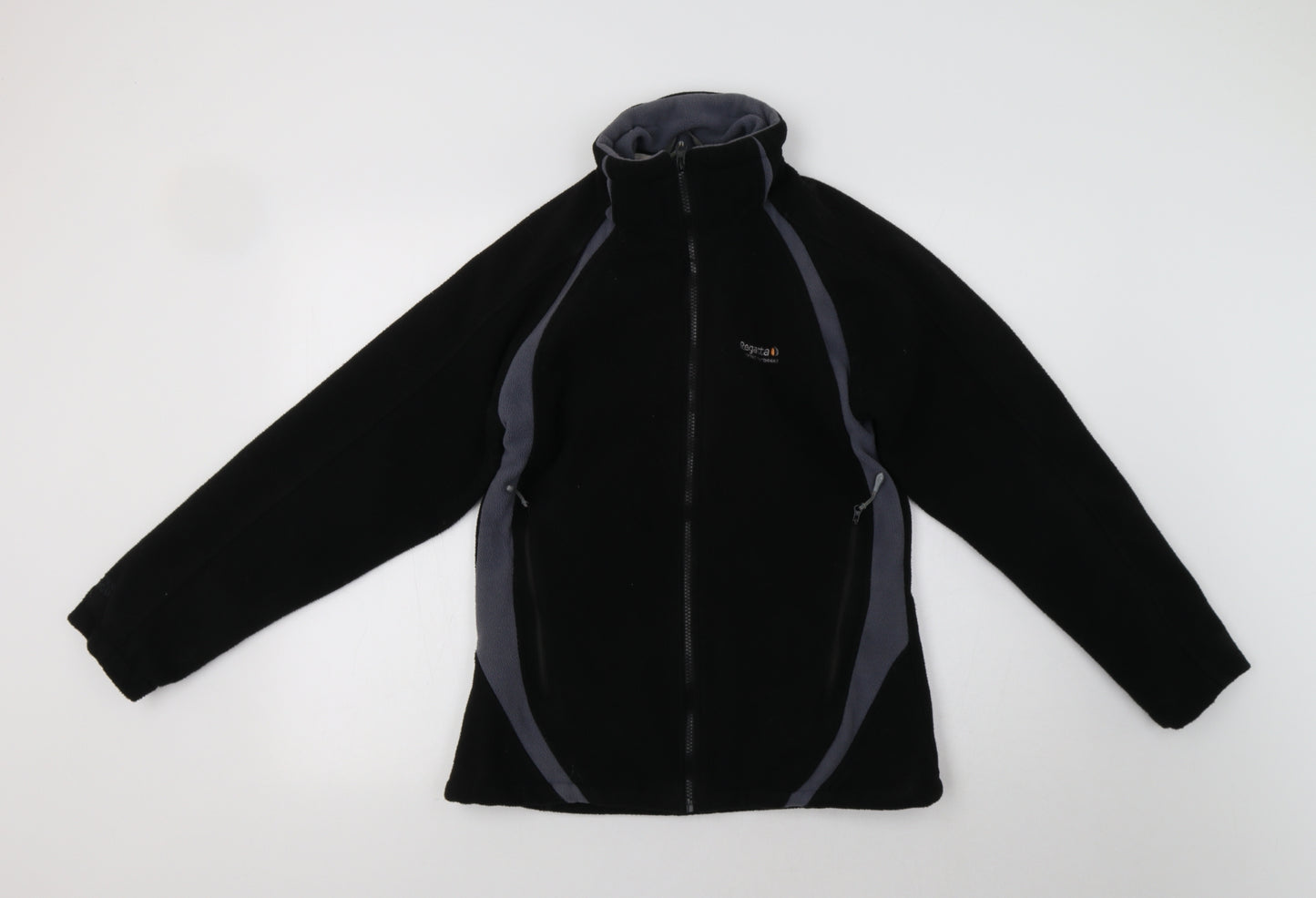Regatta Womens Black  Fleece Jacket  Size 10