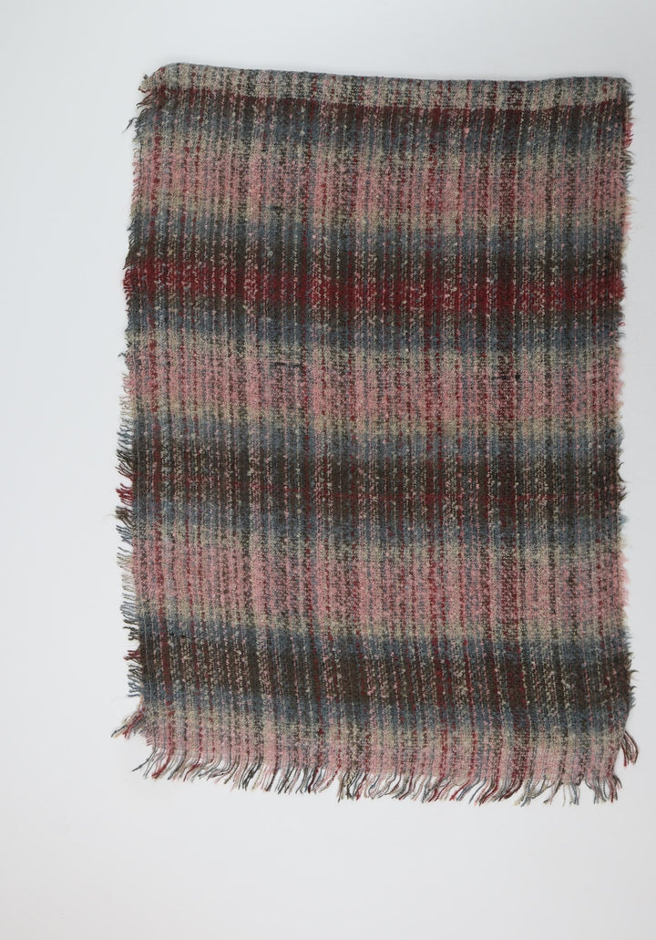 Preworn Womens Multicoloured Striped Shawl/Wrap