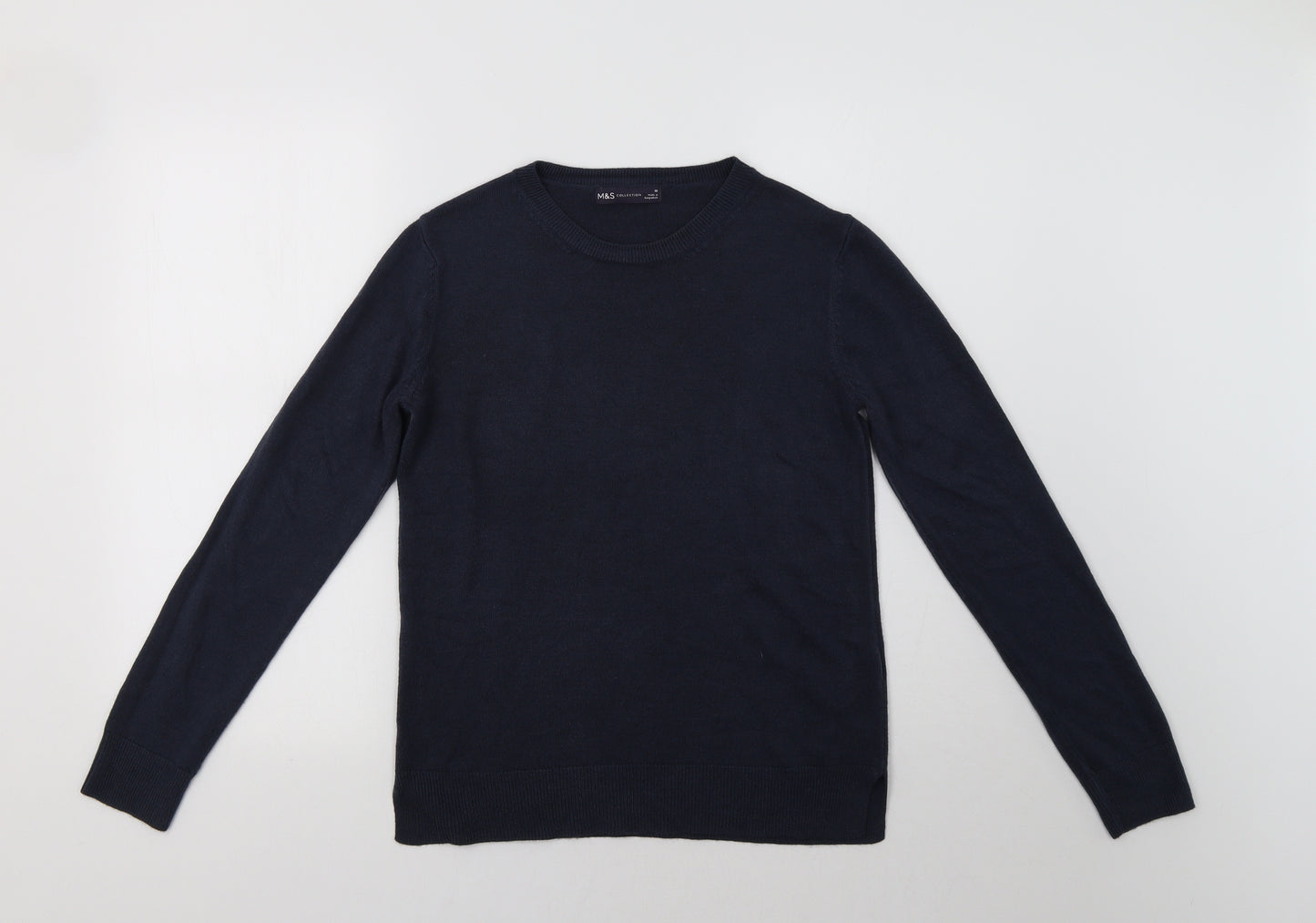 M&S Womens Blue   Pullover Jumper Size 10