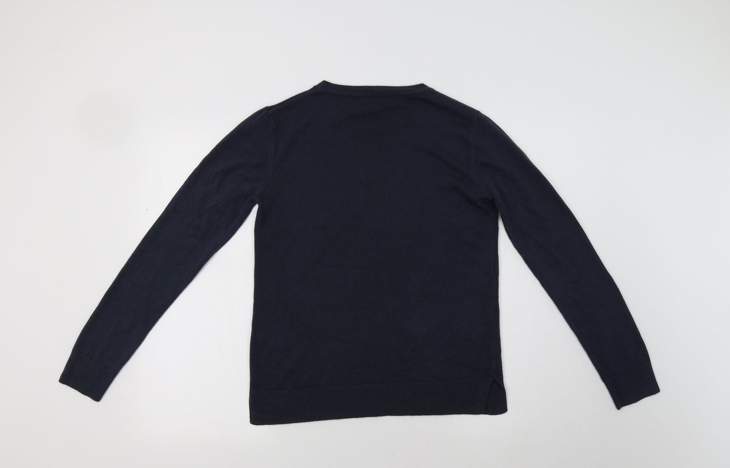 M&S Womens Blue   Pullover Jumper Size 10