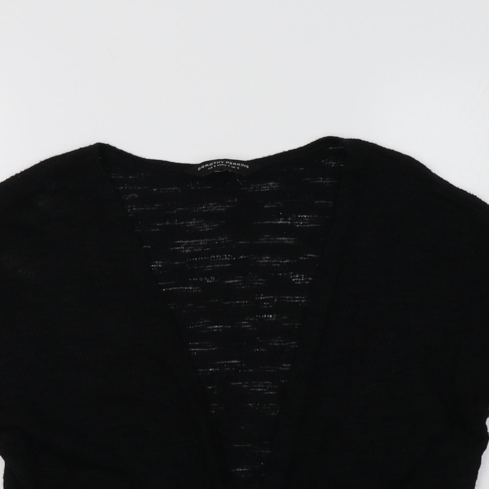 Dorothy Perkins Womens Black   Cardigan Jumper Size S