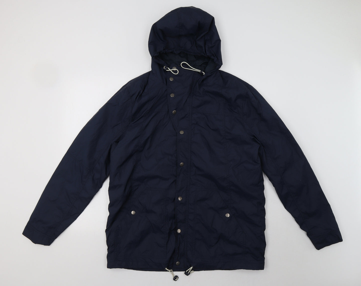 New Look Womens Blue   Rain Coat Coat Size L