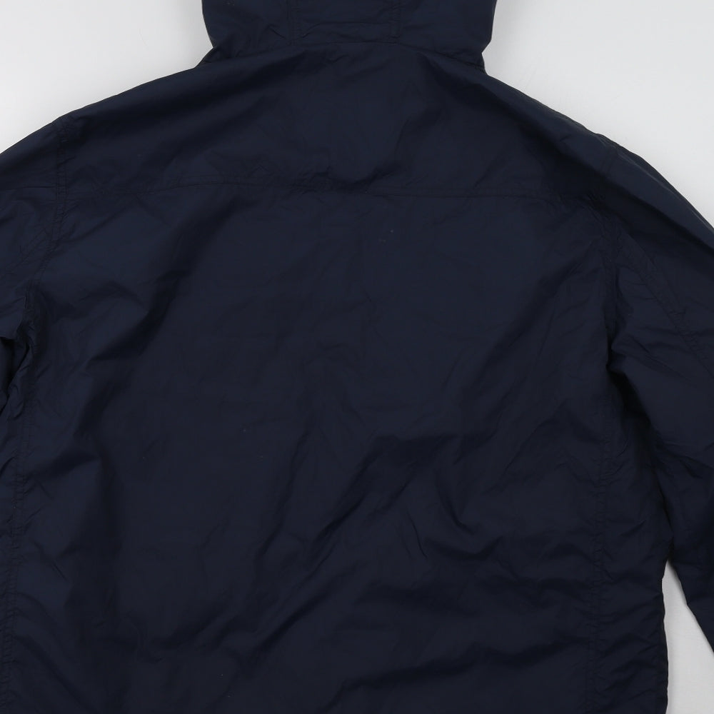 New Look Womens Blue   Rain Coat Coat Size L