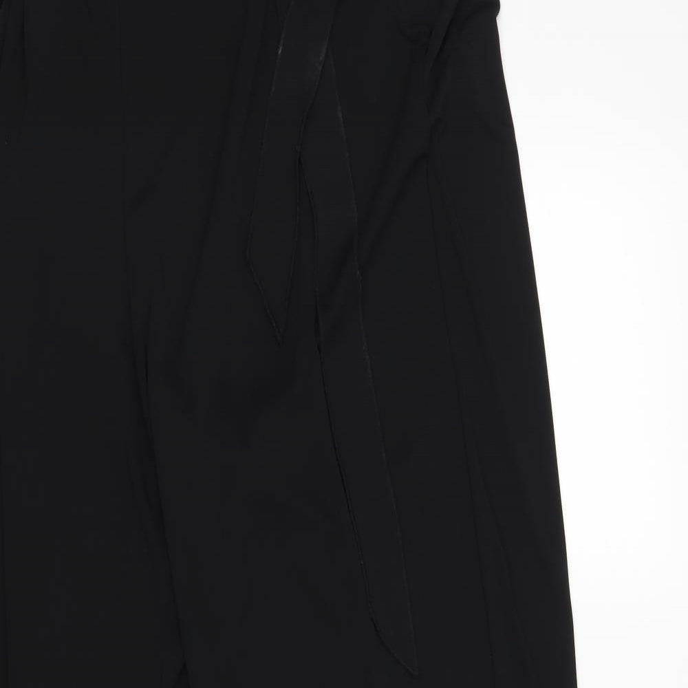 M&S Womens Black   Trousers  Size 22 L32 in