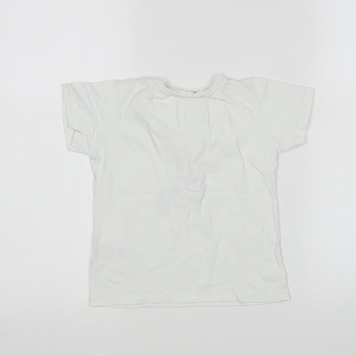 Debenhams Boys White   Basic T-Shirt Size 2-3 Years
