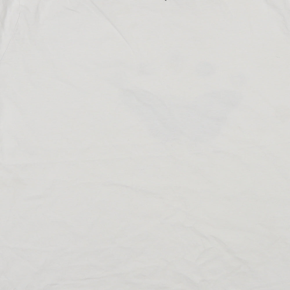 New Look Womens White   Basic T-Shirt Size 18