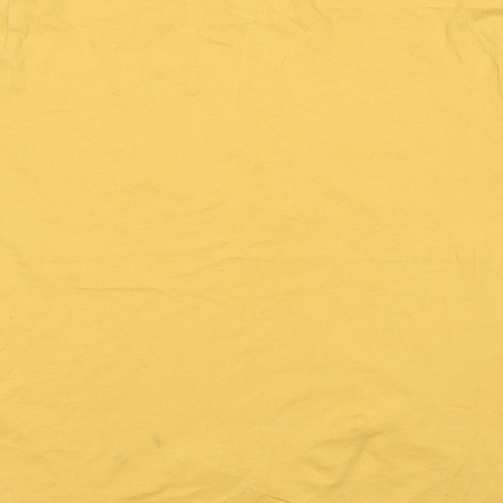 New Look Womens Yellow   Basic T-Shirt Size 16