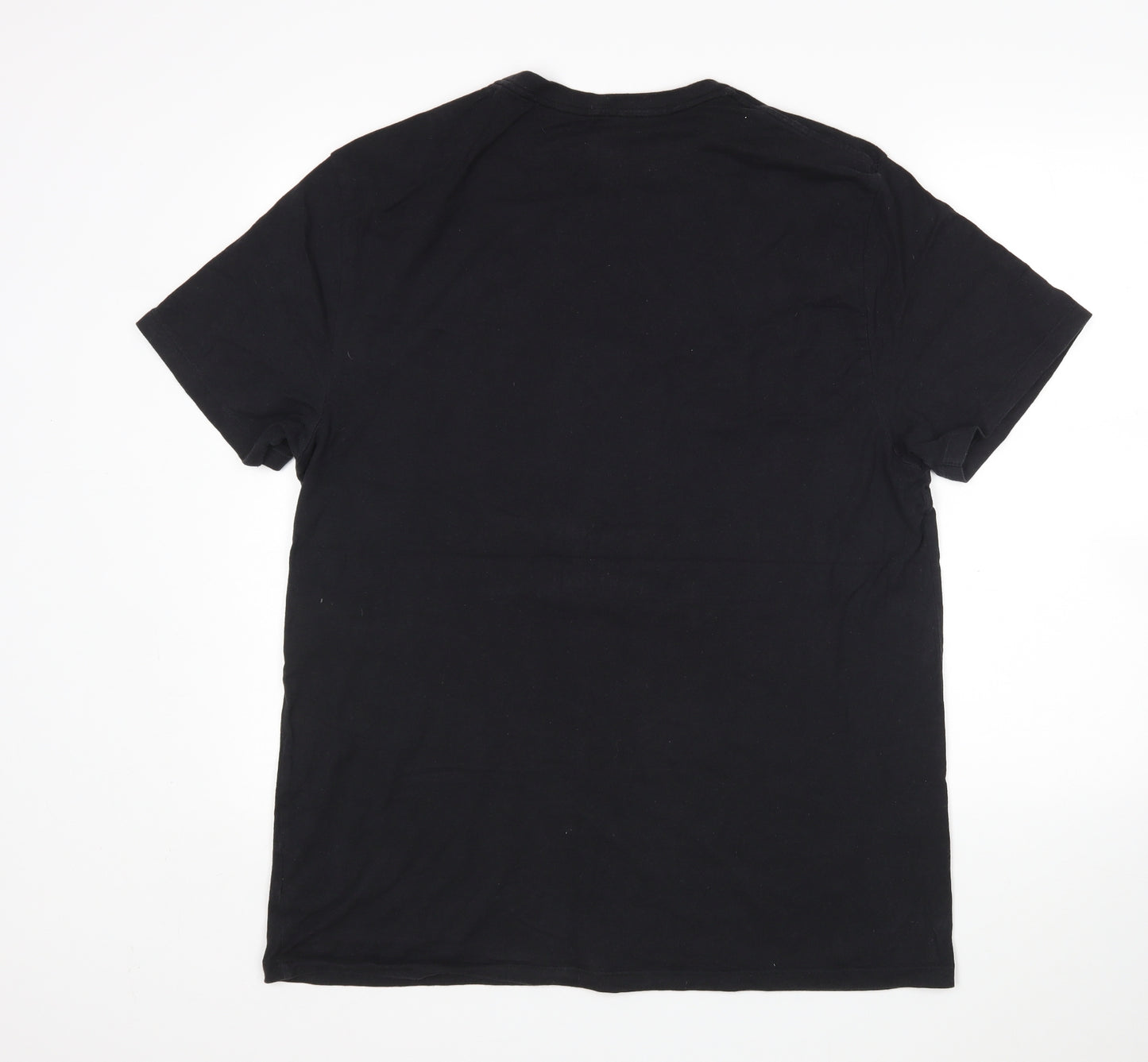 DKNY Mens Black    T-Shirt Size XL