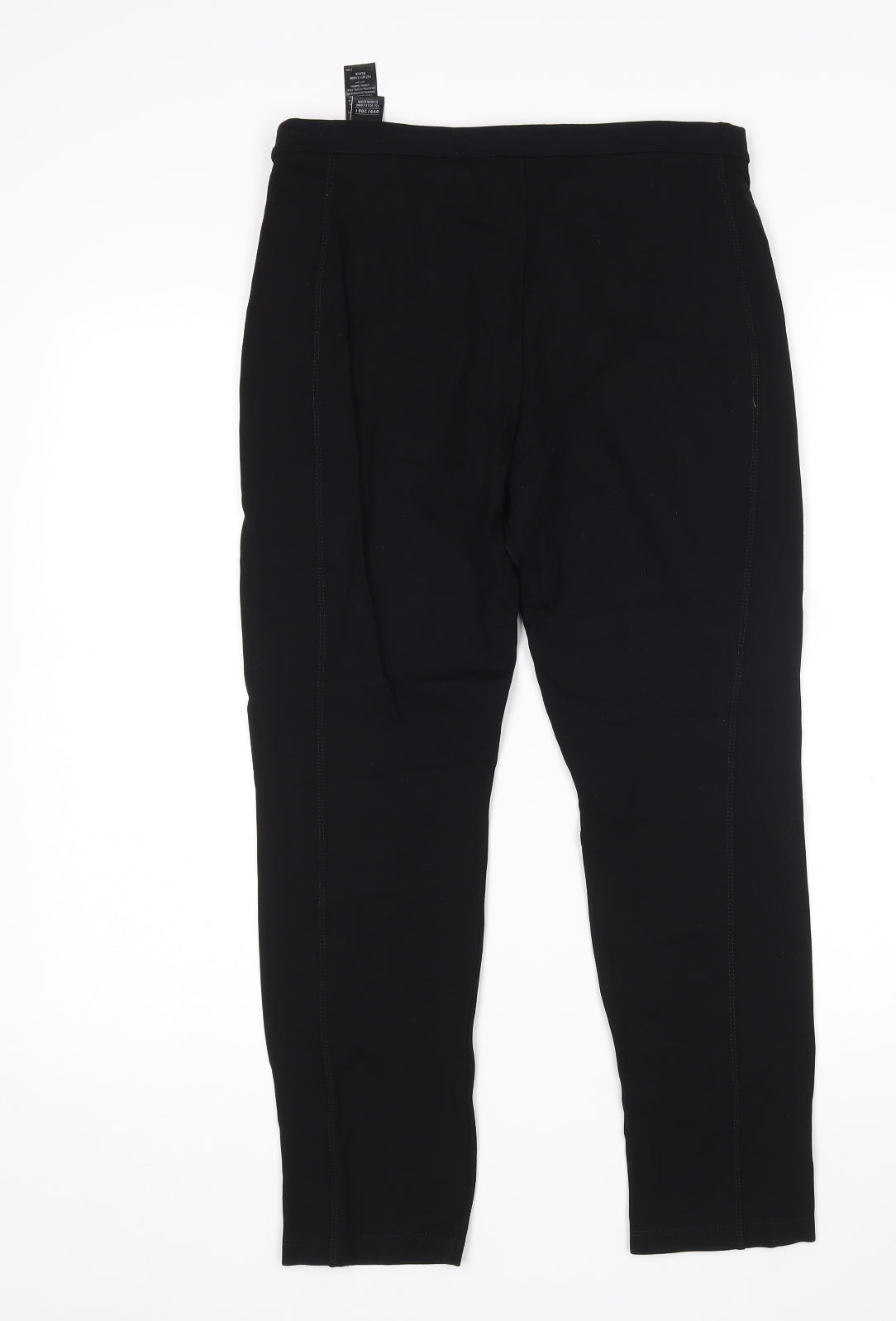 M&S Womens Black   Trousers  Size 12 L25 in - Short