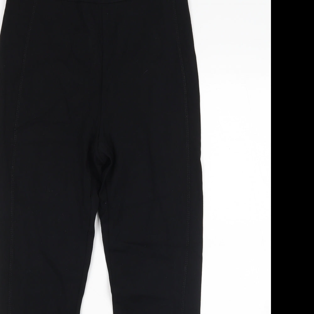 M&S Womens Black   Trousers  Size 12 L25 in - Short
