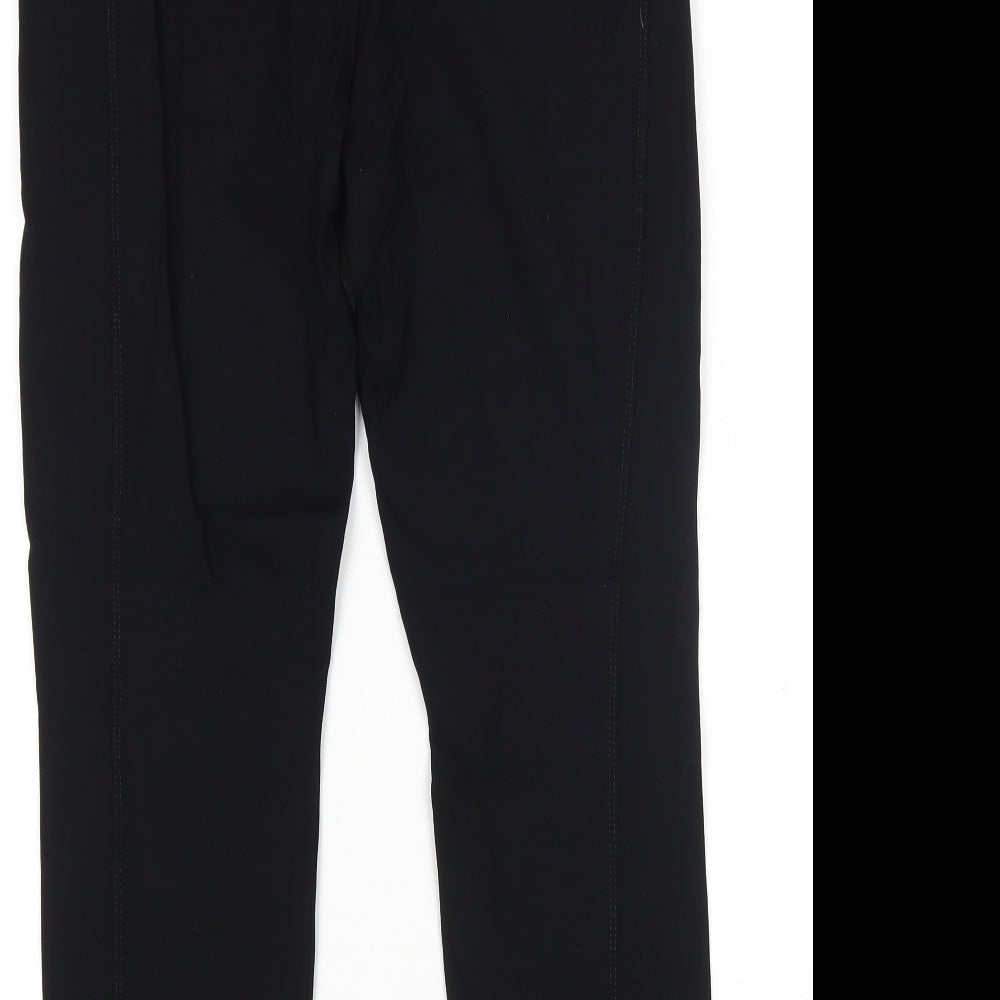 M&S Womens Black   Trousers  Size 12 L25 in - Short