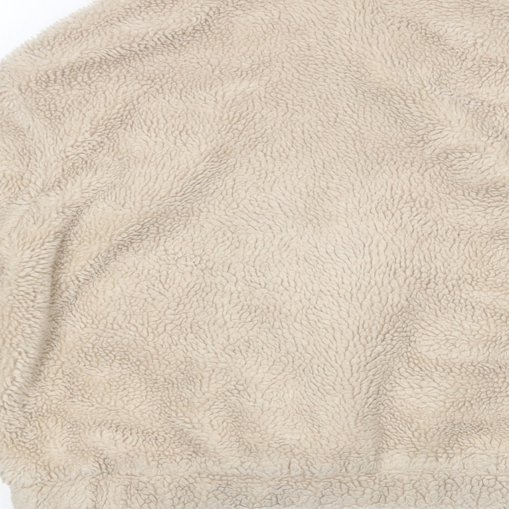 Urban Outfitters Womens Beige   Full Zip Sweatshirt Size L