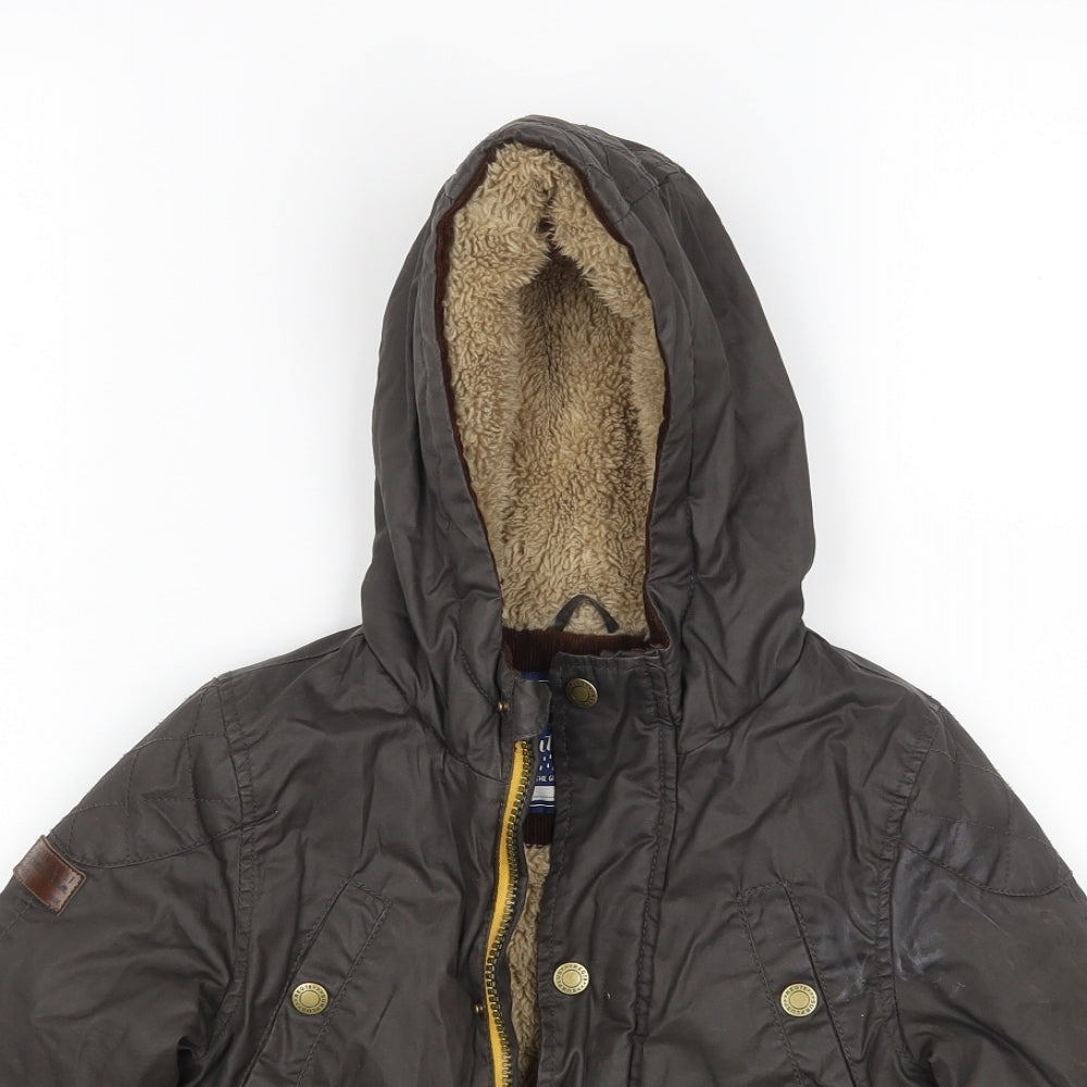 George Boys Brown   Basic Coat Coat Size 3-4 Years