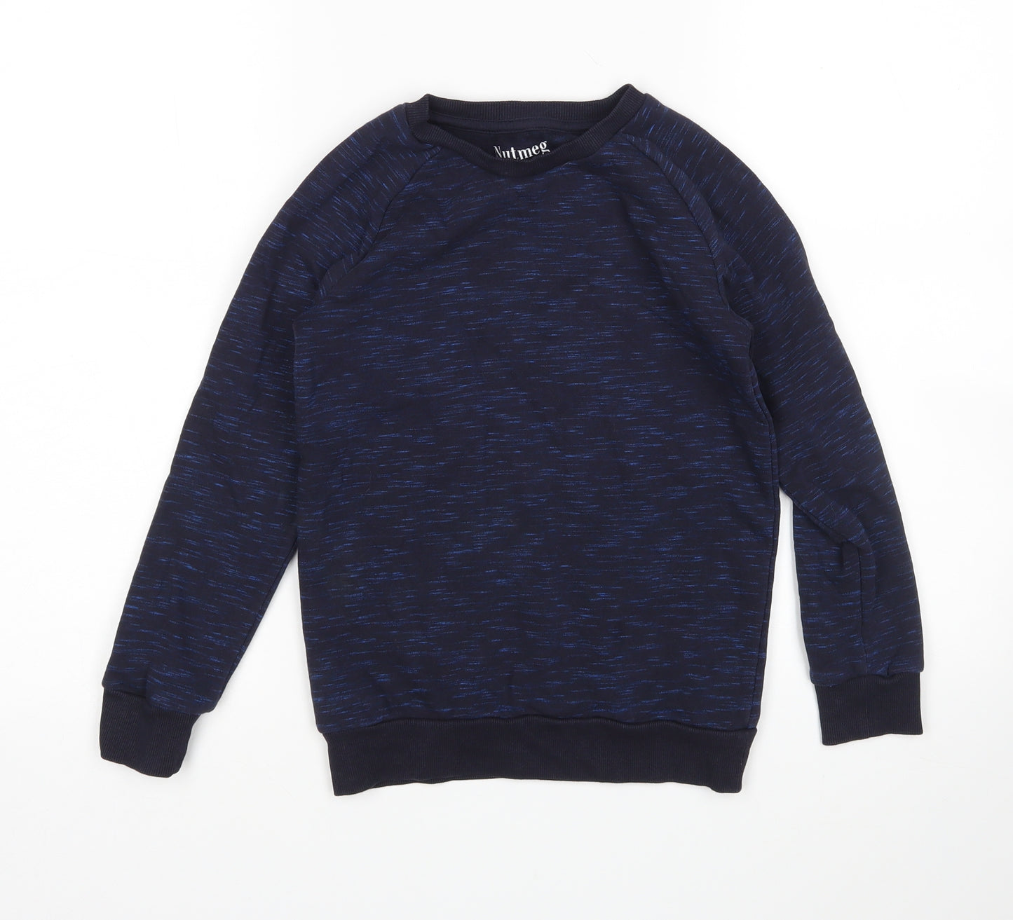 Nutmeg Boys Blue   Pullover Jumper Size 7-8 Years